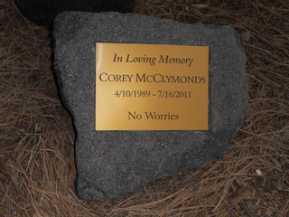 Corey McClymonds Memorial Rock Gift from his Friends image